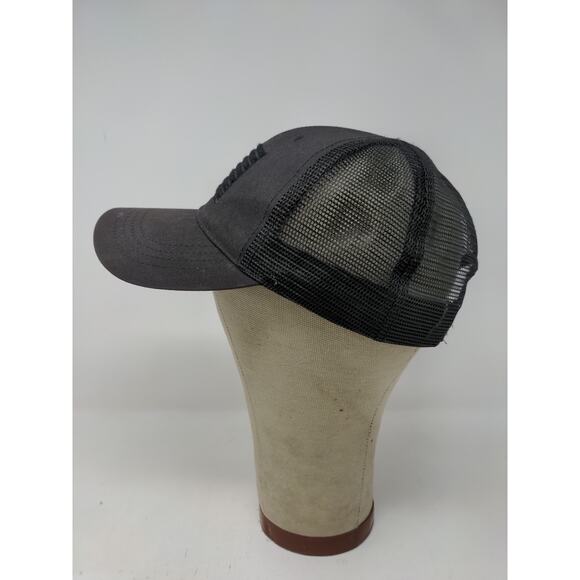 Highland Tactical Patriotic Hat Mesh Back Snapback Embroidered Flag Black OSFM - Picture 4 of 11